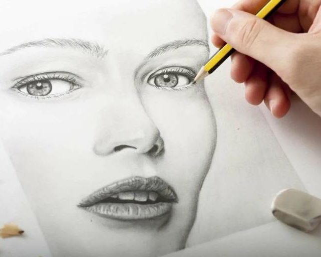 рисунок лица