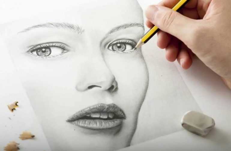 рисунок лица